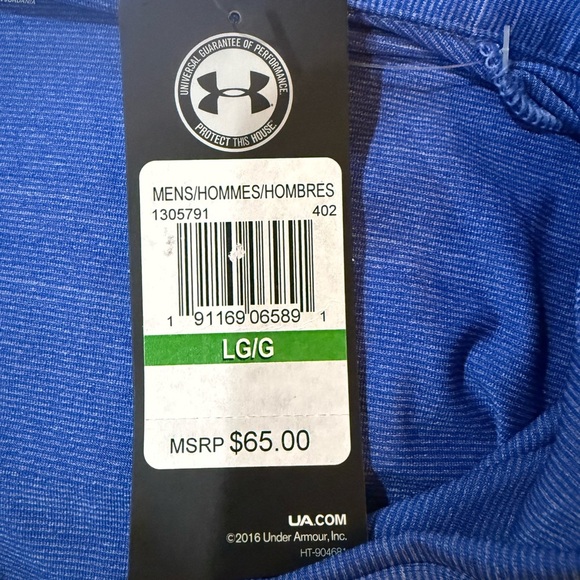 Under Armour Heat gear  Men's Southern University Polo shirt with Logo NWT Large - Picture 8 of 11